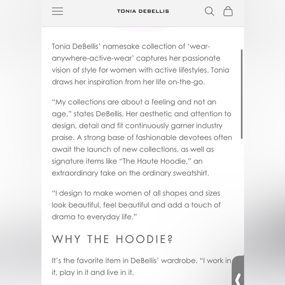 TONIA DEBELLIS Tunic Length Athletic Full Zip Jacket - Picture 11 of 11